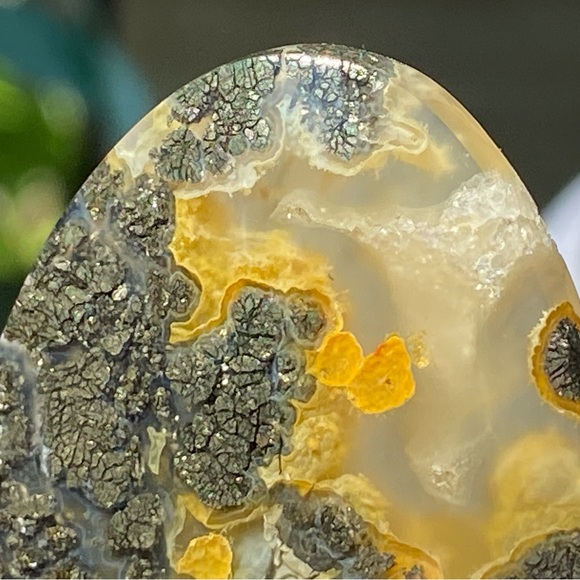 Druzy Marcasite Cabochon - Picture 9 of 16